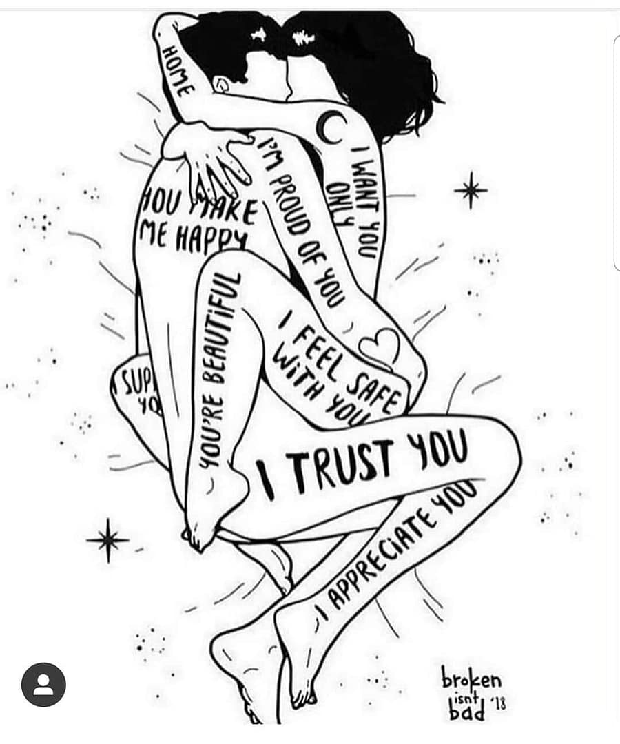 sensuality trust and caring